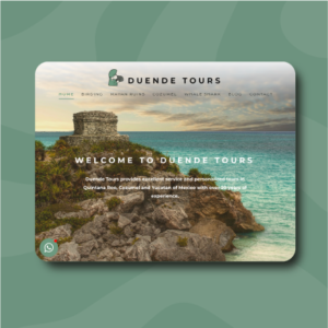 Tourisme website ontwerpen